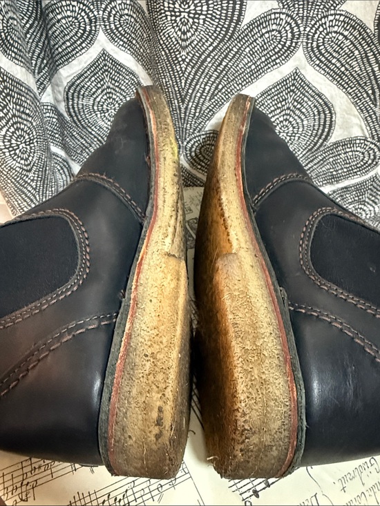 Duckfeet Roskilde Leather Chelsea Boots Black Crepe Sole EU 43 Unisex main image 5